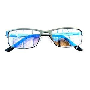 Foster Grant Eyeglasses HD0915 Samson Gun 52-17 Metal Frame